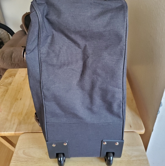 ‼️SOLD‼️ NEW Bella Russo Canvas Oxford Luugage 5 Piece Set - Picture 4 of 16